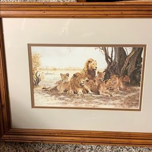 Charles Frace framed print